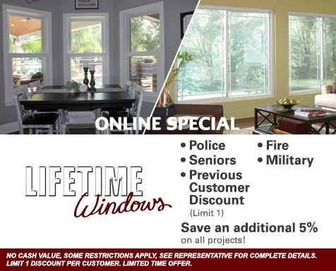 Lifetime Enclosures Online Special: Police, Fire, and Military Discount - Save an additional 15%